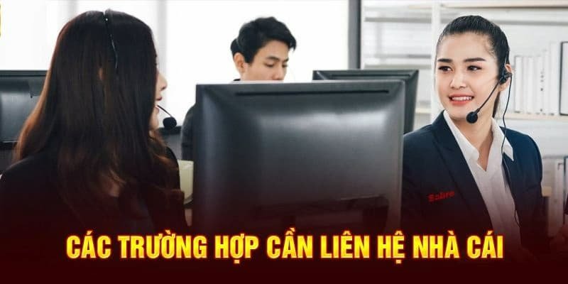 Hãy liên hệ Banca30 khi thật sự cần thiết